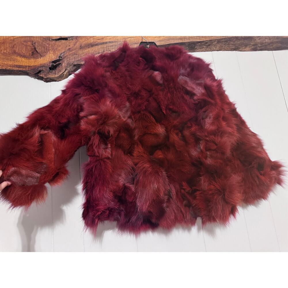 NWT Rebecca Minkoff Jocelyn Fox Fur Coat Size S - Picture 4 of 13